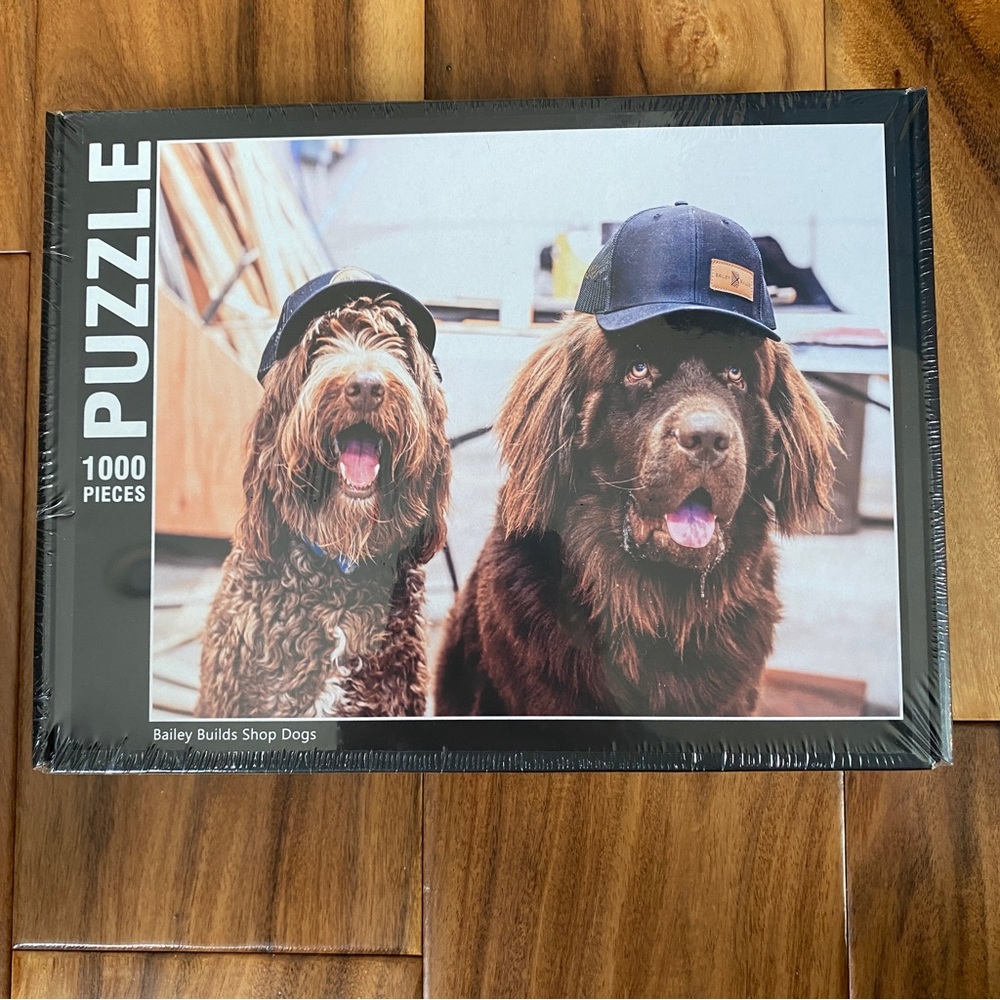 NIB Bailey Builds Shop Dogs Puzzle